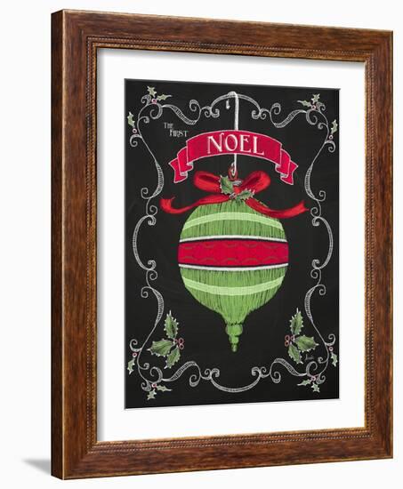 Noel Chalk Art II-Andi Metz-Framed Art Print