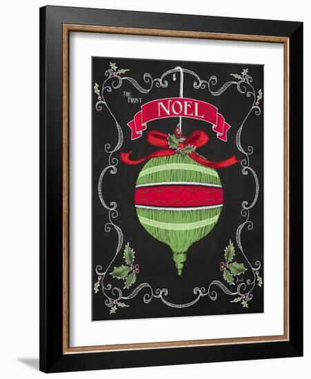 Noel Chalk Art II-Andi Metz-Framed Art Print