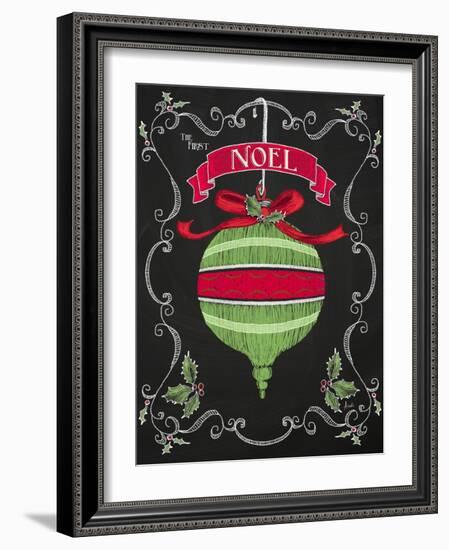 Noel Chalk Art II-Andi Metz-Framed Art Print