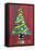 Noel Christmas Tree License Plate Art-Design Turnpike-Framed Premier Image Canvas