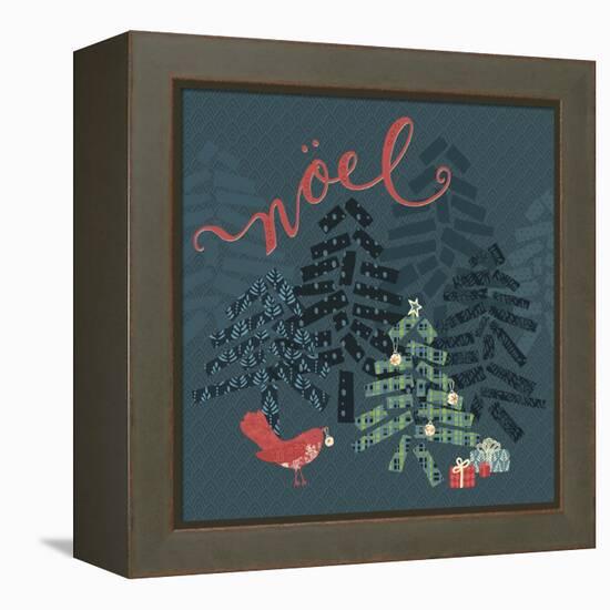 Noel Christmas Trees-Yachal Design-Framed Premier Image Canvas