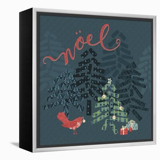 Noel Christmas Trees-Yachal Design-Framed Premier Image Canvas