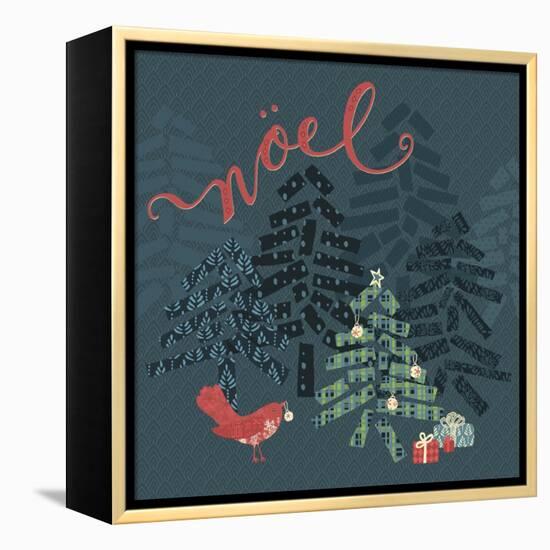 Noel Christmas Trees-Yachal Design-Framed Premier Image Canvas