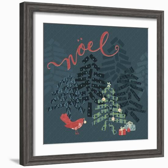 Noel Christmas Trees-Yachal Design-Framed Giclee Print