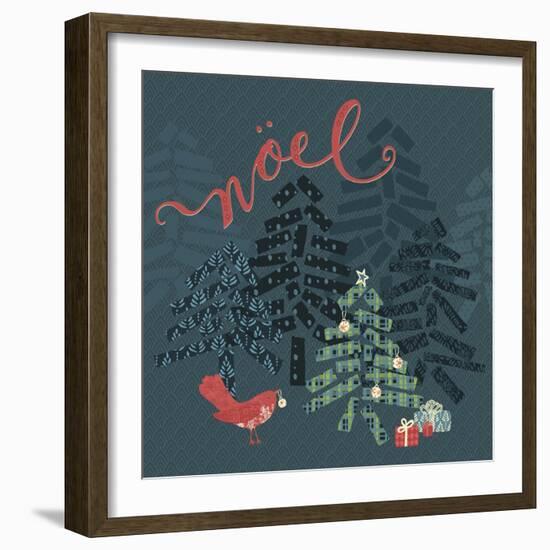 Noel Christmas Trees-Yachal Design-Framed Giclee Print