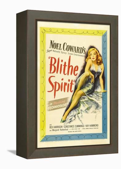 Noel Coward's, 1945, "Blithe Spirit" Directed by David Lean-null-Framed Premier Image Canvas