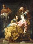 St Anne Revealing to the Virgin the Prophecy of Isaiah, c.1749-Noel Halle-Giclee Print