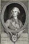 Louis XVI, King of France-Noel le Mire-Framed Stretched Canvas