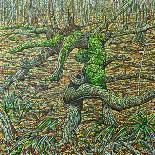Bow Tree Autumn-Noel Paine-Framed Giclee Print