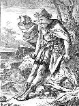 Sir Galahad and His Angel-Noel Paton-Giclee Print