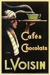 Cafes Chocolats L. Voisin-Noel Saunier-Mounted Art Print