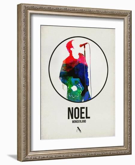 Noel Watercolor-David Brodsky-Framed Art Print