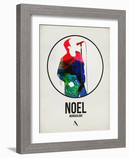 Noel Watercolor-David Brodsky-Framed Art Print