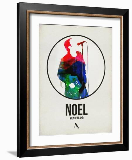 Noel Watercolor-David Brodsky-Framed Art Print
