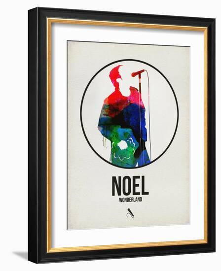 Noel Watercolor-David Brodsky-Framed Art Print