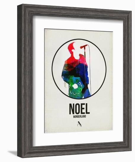 Noel Watercolor-David Brodsky-Framed Art Print