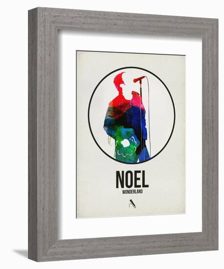 Noel Watercolor-David Brodsky-Framed Art Print