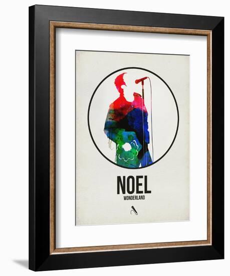 Noel Watercolor-David Brodsky-Framed Art Print