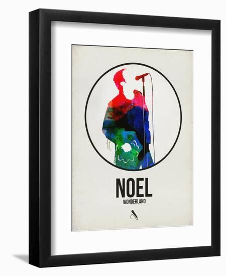 Noel Watercolor-David Brodsky-Framed Art Print