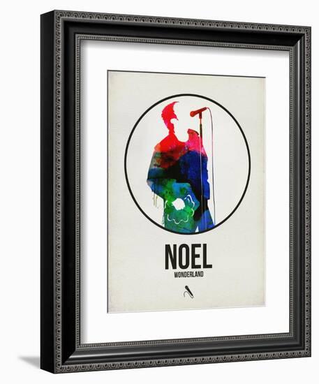 Noel Watercolor-David Brodsky-Framed Art Print