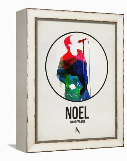 Noel Watercolor-David Brodsky-Framed Stretched Canvas