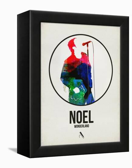 Noel Watercolor-David Brodsky-Framed Stretched Canvas