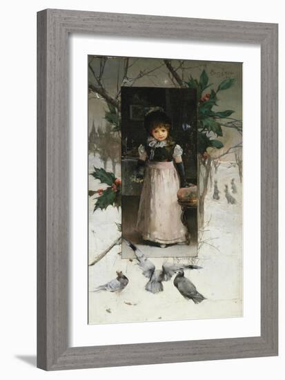 Noel-Edward Percy Moran-Framed Giclee Print