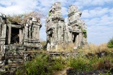 Ruins of Phnom Bok-noelbynature-Framed Premier Image Canvas