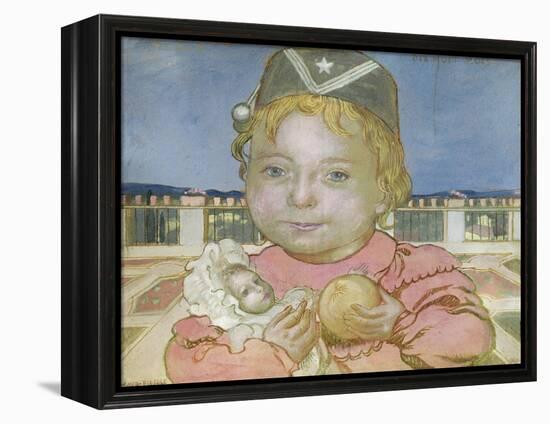 Noelle at Fiesole, 1898-Maurice Denis-Framed Premier Image Canvas