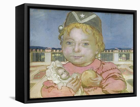 Noelle at Fiesole, 1898-Maurice Denis-Framed Premier Image Canvas