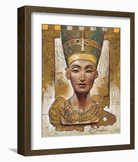 Nofretete´S Portrait-Joadoor-Framed Art Print