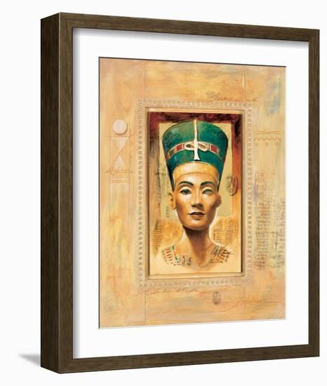 Nofretete-Joadoor-Framed Art Print