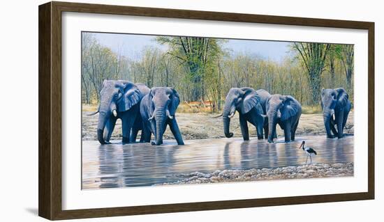 Nogatsaa Waterhole-Kim Thompson-Framed Giclee Print