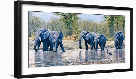 Nogatsaa Waterhole-Kim Thompson-Framed Giclee Print