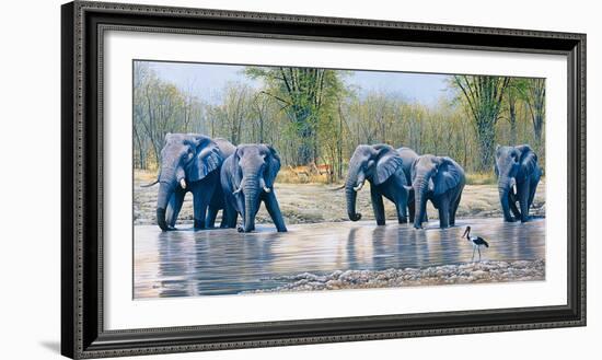 Nogatsaa Waterhole-Kim Thompson-Framed Giclee Print