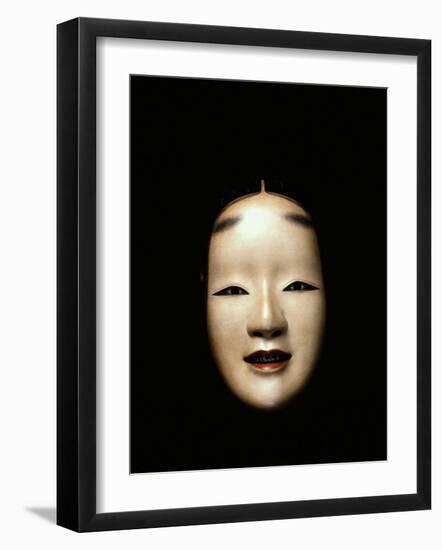 Noh Mask, Woman, Japan-null-Framed Photographic Print