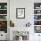 Noir Blanc Gris Jaune II-Francois Bruetschy-Framed Limited Edition displayed on a wall