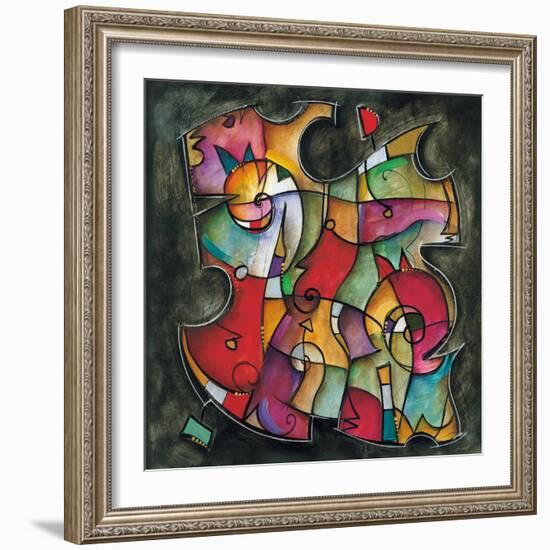 Noir Duet I-Eric Waugh-Framed Art Print