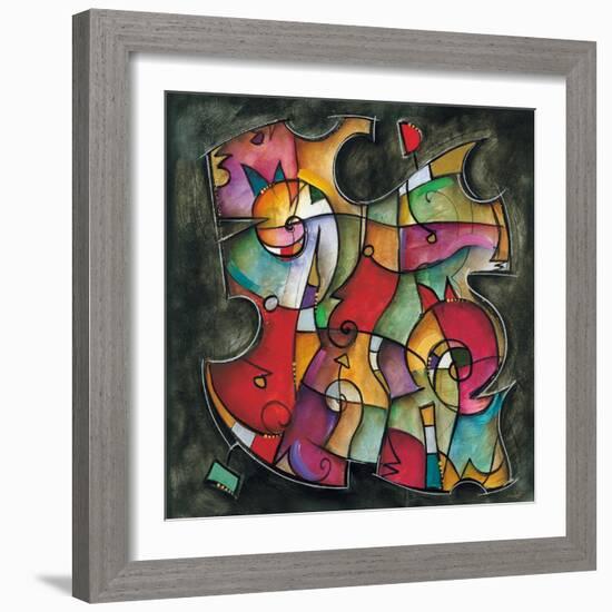 Noir Duet I-Eric Waugh-Framed Art Print