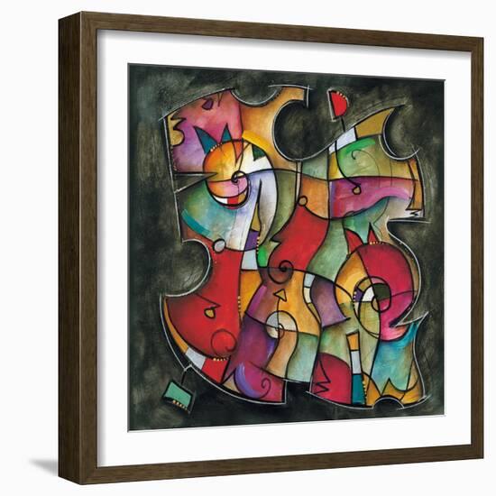 Noir Duet I-Eric Waugh-Framed Art Print