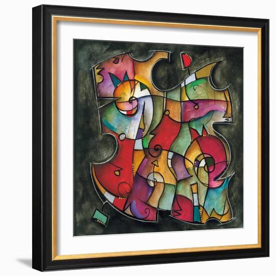 Noir Duet I-Eric Waugh-Framed Art Print