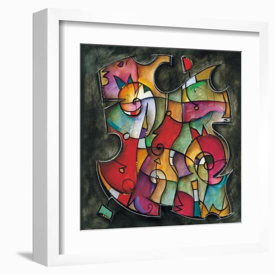 Noir Duet I-Eric Waugh-Framed Art Print