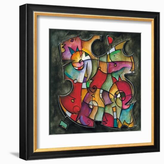 Noir Duet I-Eric Waugh-Framed Art Print