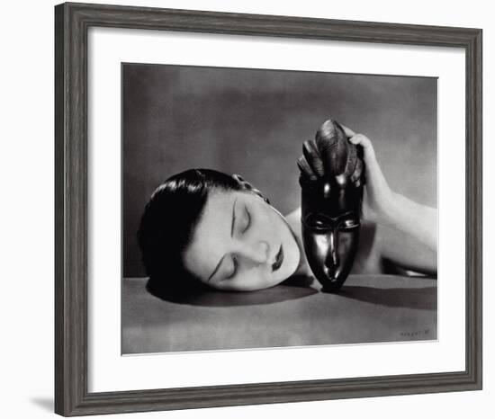 Noir et Blanche-Man Ray-Framed Art Print