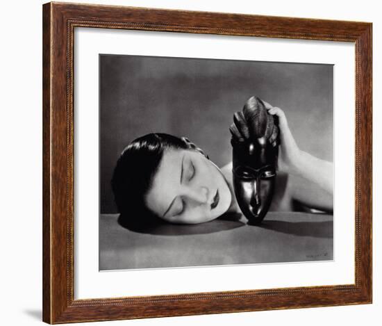 Noir et Blanche-Man Ray-Framed Art Print