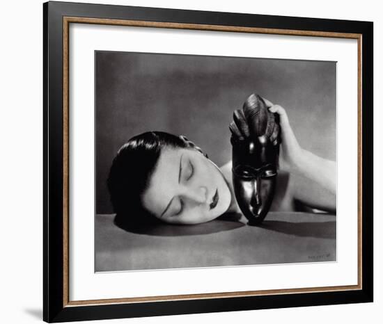 Noir et Blanche-Man Ray-Framed Art Print