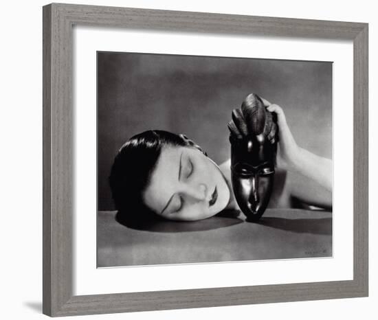 Noir et Blanche-Man Ray-Framed Art Print