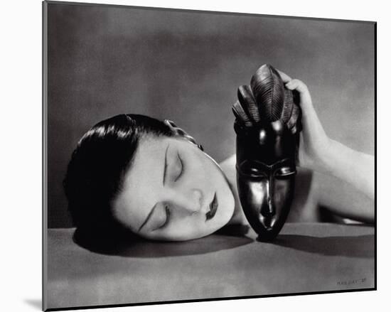 Noir et Blanche-Man Ray-Mounted Art Print