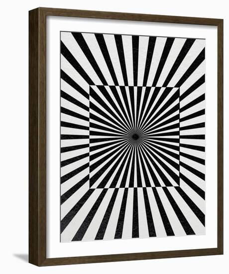 Noir Optics - Burst-Tom Frazier-Framed Giclee Print