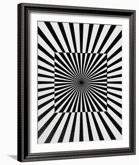 Noir Optics - Burst-Tom Frazier-Framed Giclee Print